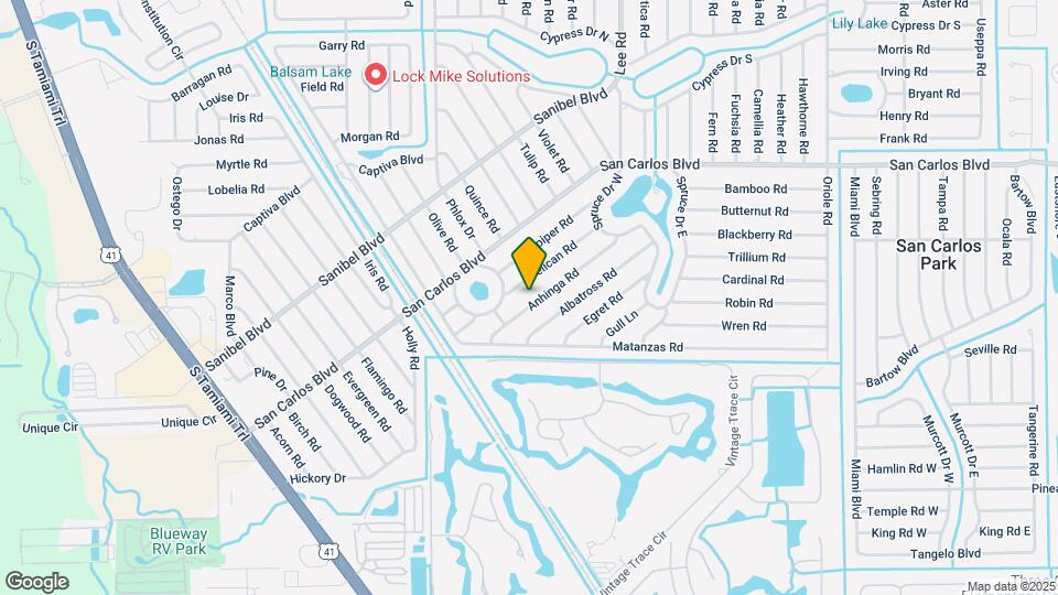 8077 Anhinga Rd Map and Location Details