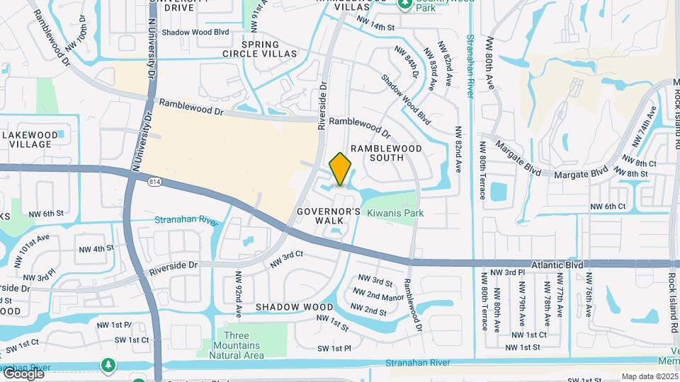 8743 NW 6th Ct Map and Location Details