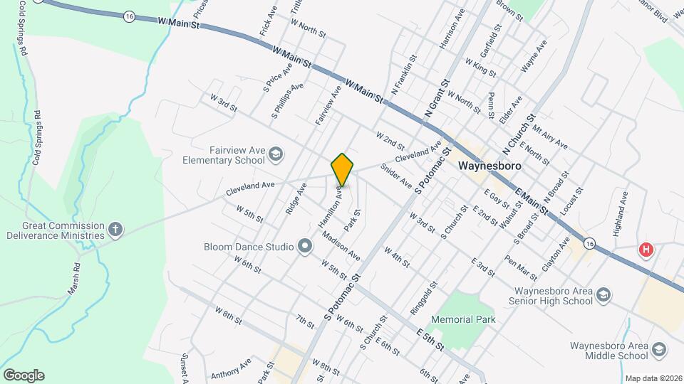 223-225 Hamilton Ave Map and Location Details