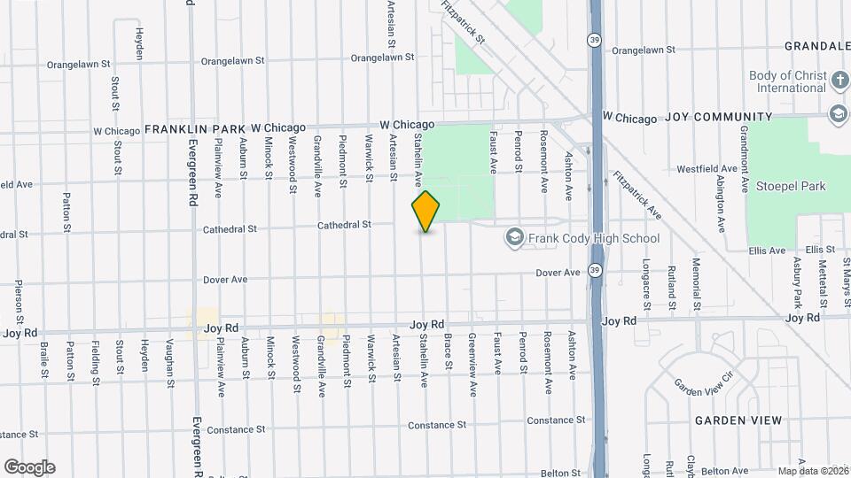 9090 Stahelin Ave Map and Location Details