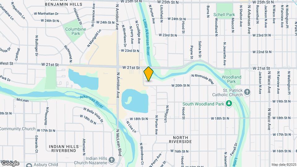 1628 W 20th St N Mapa y Detalles de la Ubicación