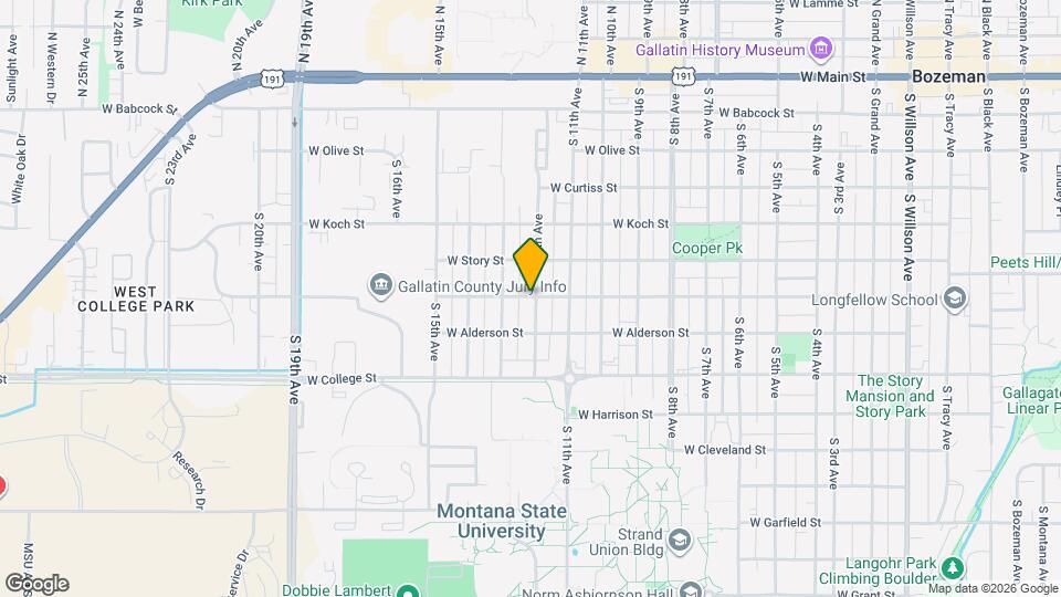 1208 W Dickerson St Map and Location Details