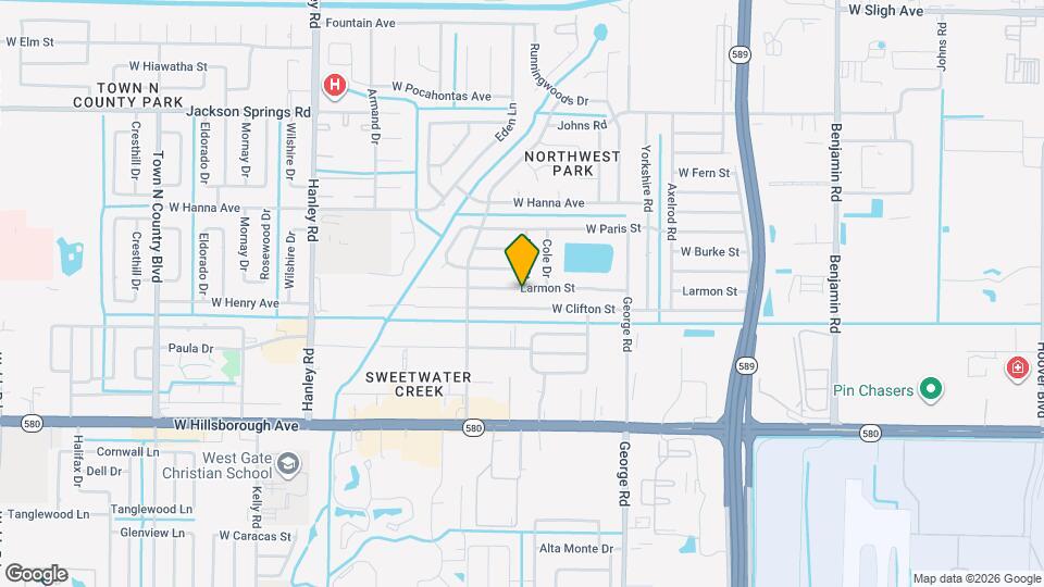 6802 Larmon St Map and Location Details
