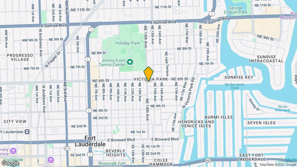 538 NE 14th Ave Map and Location Details