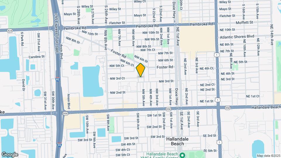 304 NW 5th Terrace Map and Location Details