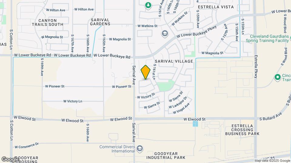 16233 W Miami St Map and Location Details