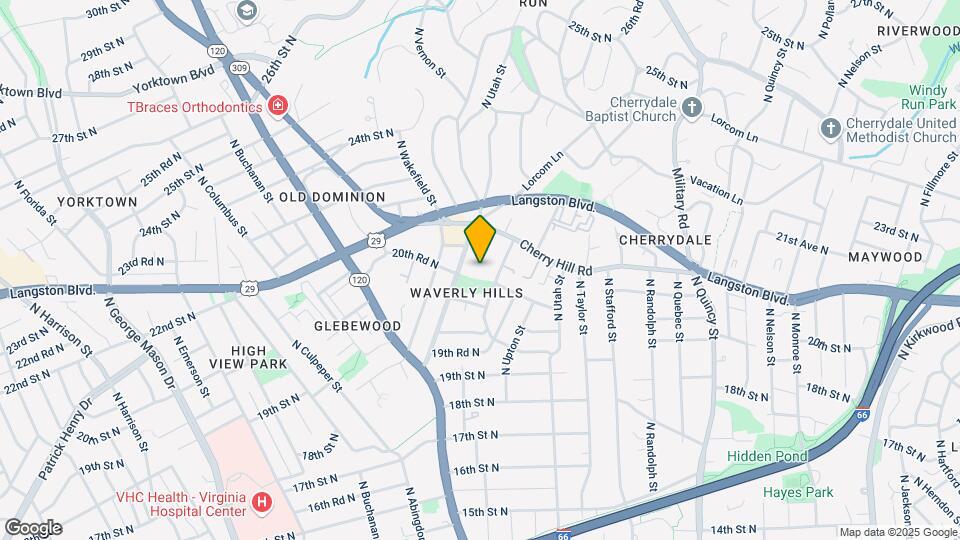 2059 N Woodstock St Map and Location Details