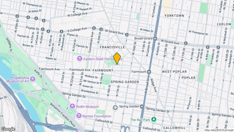 1728 Folsom St Map and Location Details