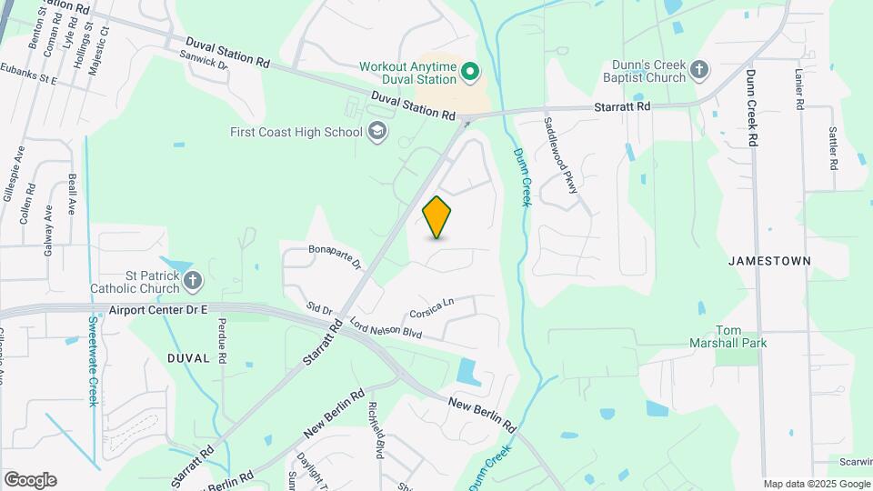 843 Bonaparte Landing Ct Map and Location Details