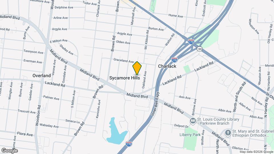 2452 Ashland Ave Map and Location Details