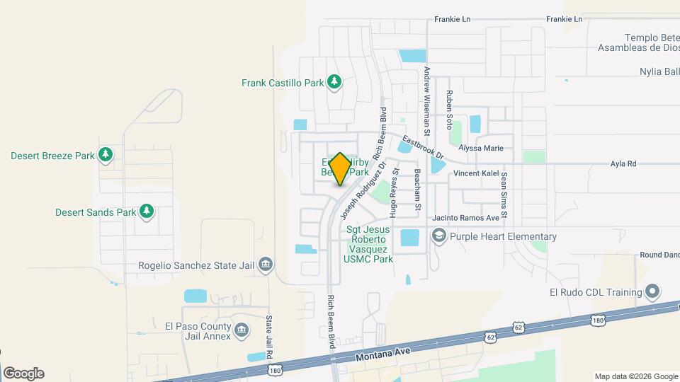 12776 Raul Mendiola Ln Mapa y Detalles de la Ubicación