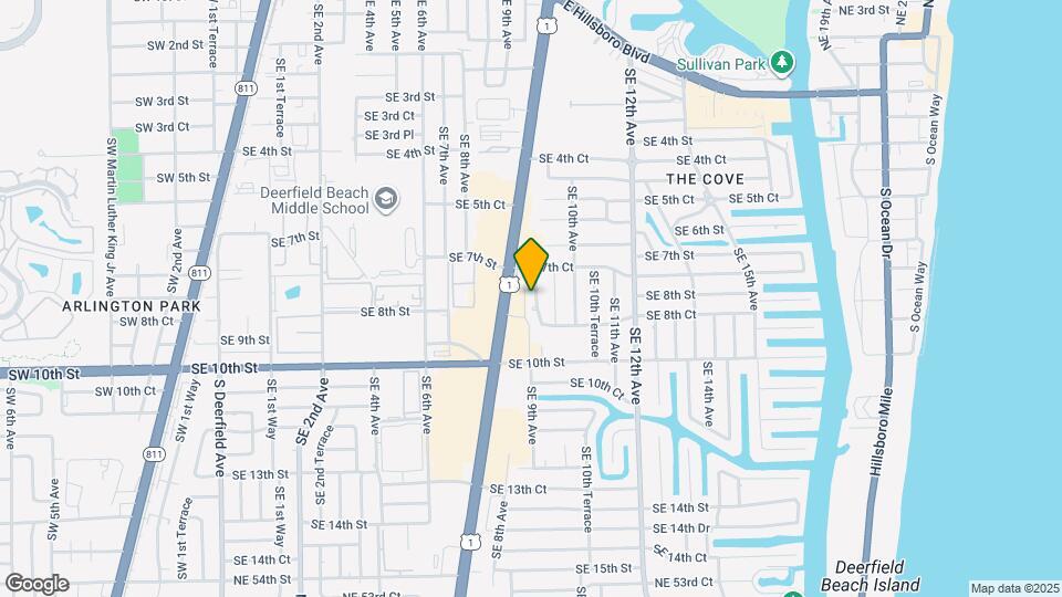 801 SE 9th Ave Map and Location Details