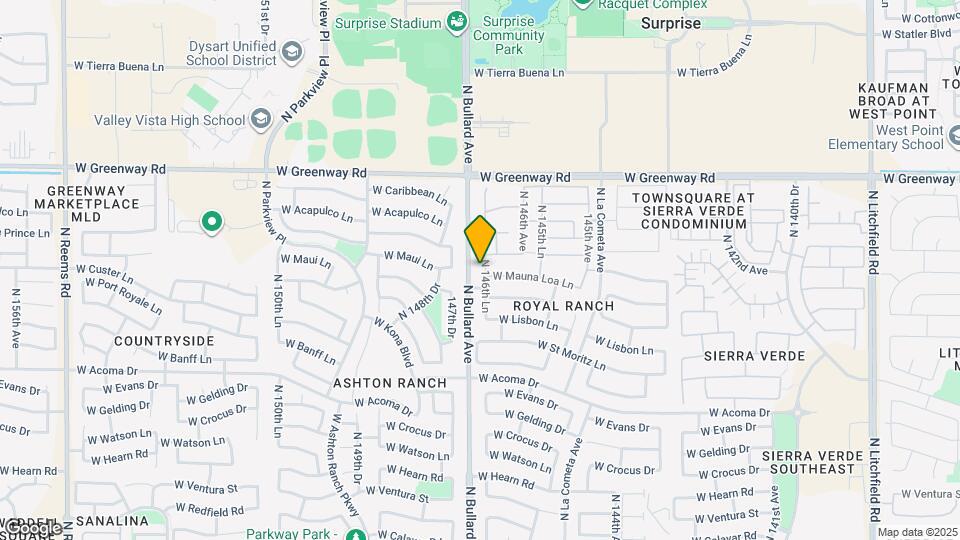 15034 N 146th Ln Map and Location Details