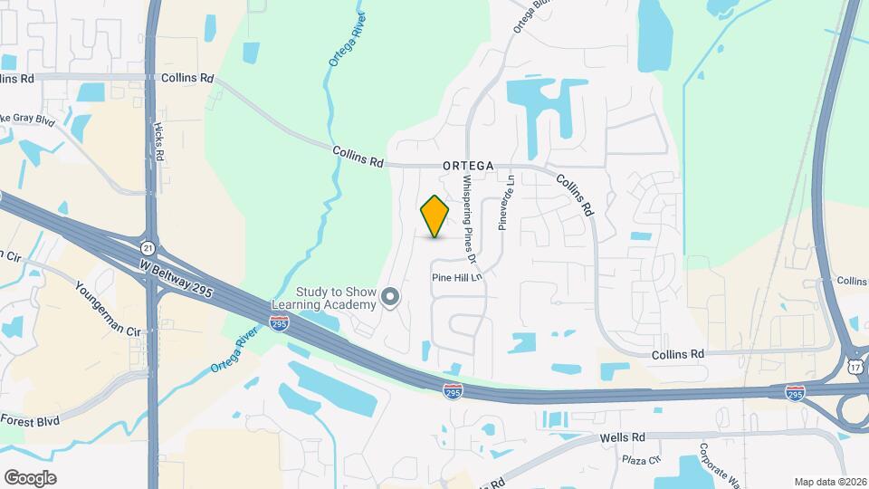 5558 Oak Crossing Dr Map and Location Details