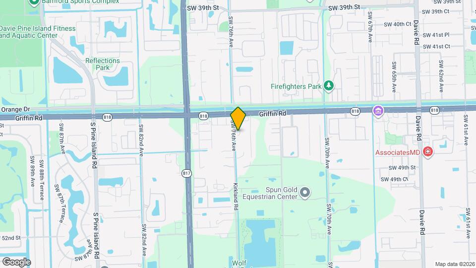 4673 SW 75th Way Map and Location Details