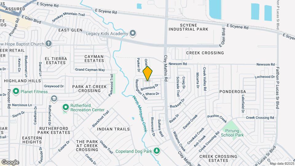 913 Mossberg Ln Map and Location Details