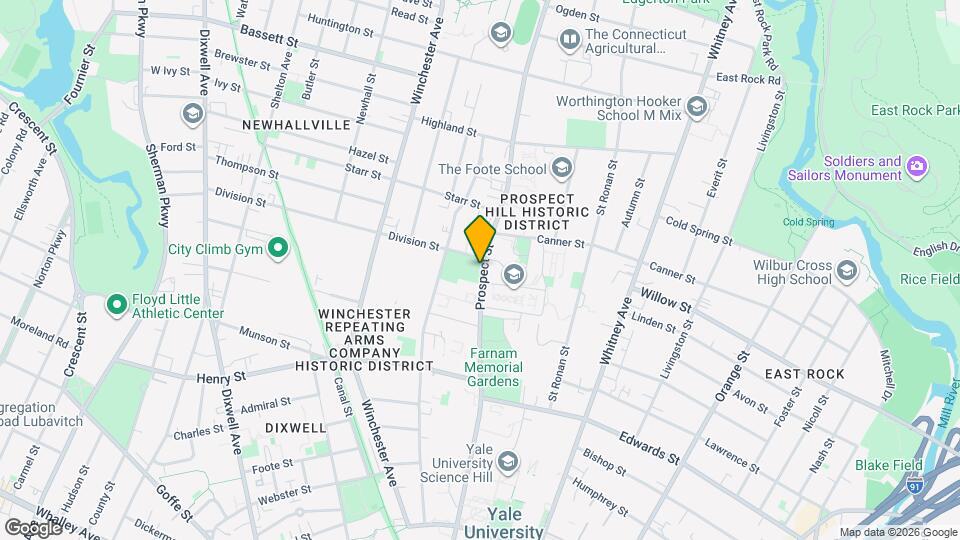 440 Prospect St Map and Location Details