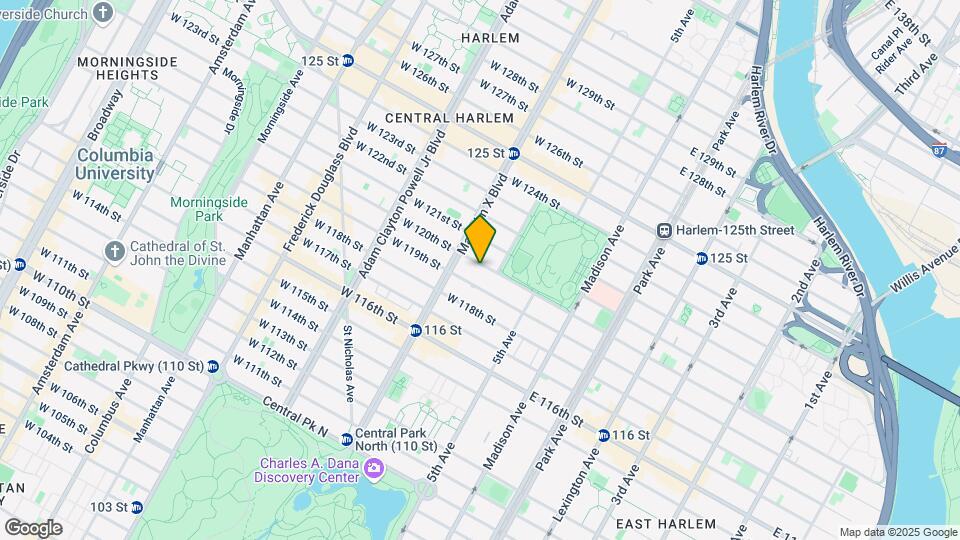 66 W 120th St Map and Location Details