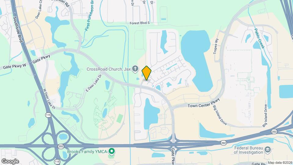 10075 Gate Pky N, Unit 1607 Map and Location Details
