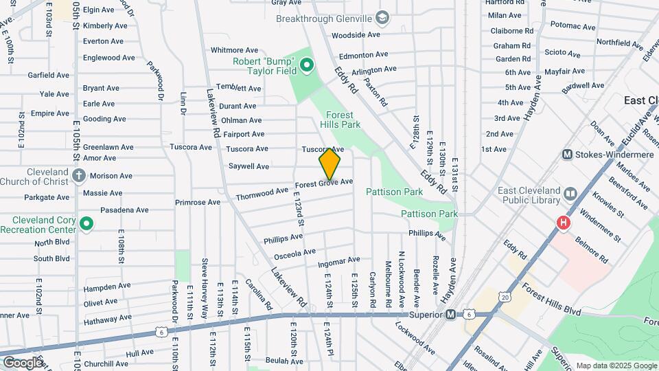 12406 Forest Grove Ave Map and Location Details