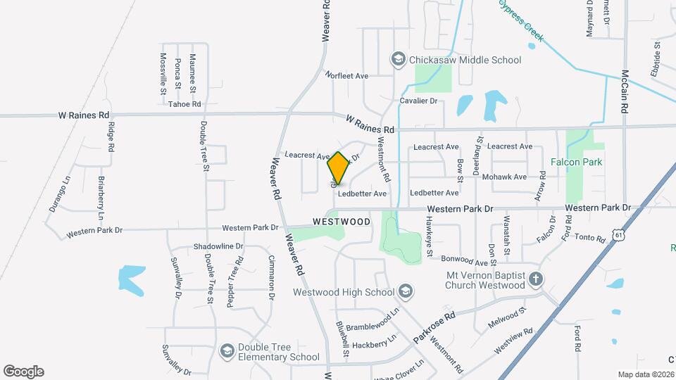 4268 Glenbrook St Map and Location Details