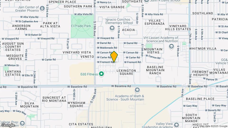 1726 W Minton St Map and Location Details