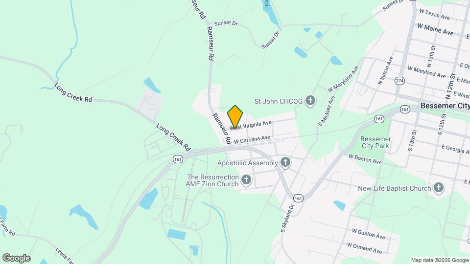913 W Virginia Ave Map and Location Details