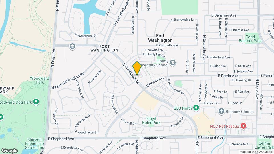 9479 N Whitehouse Dr Map and Location Details