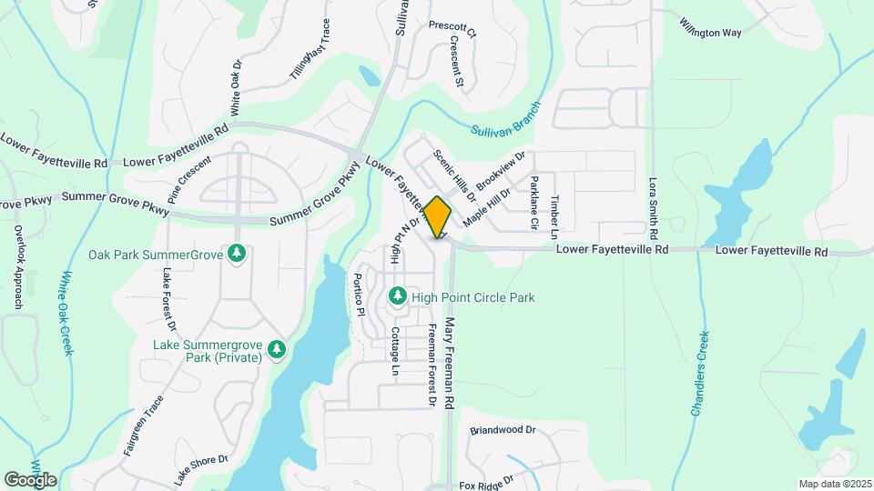 116 Freeman Forest Dr Map and Location Details