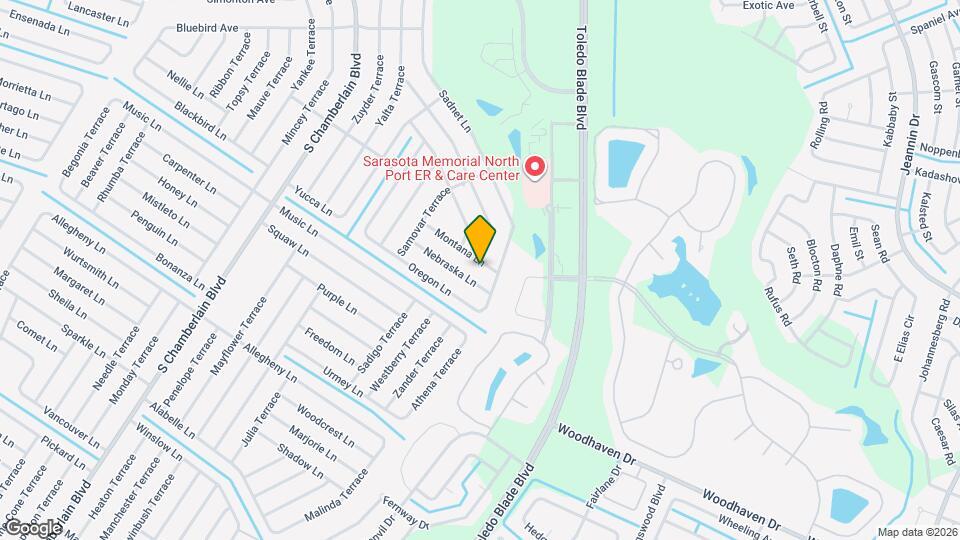 1159 Montana Ln Map and Location Details