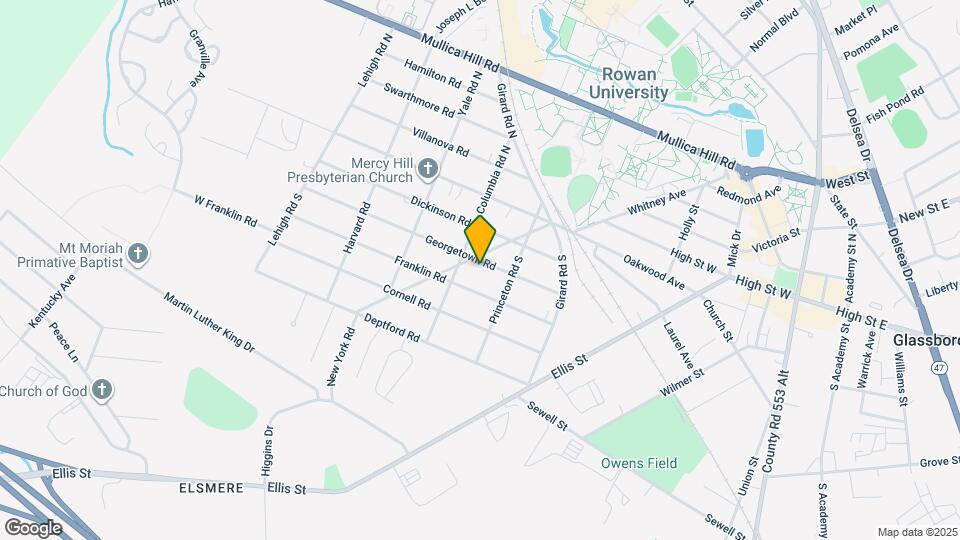 116 Georgetown Rd Map and Location Details