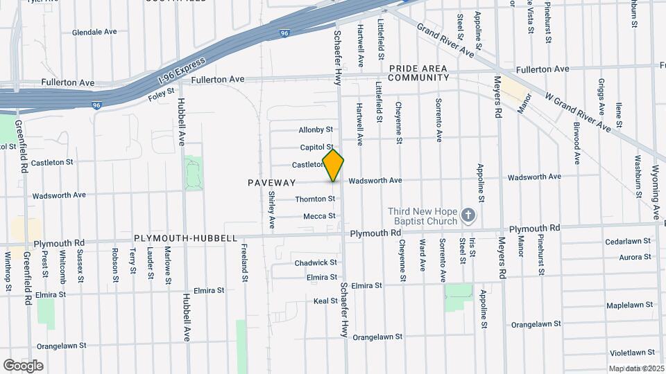 13623 Wadsworth St, Unit Upper Map and Location Details