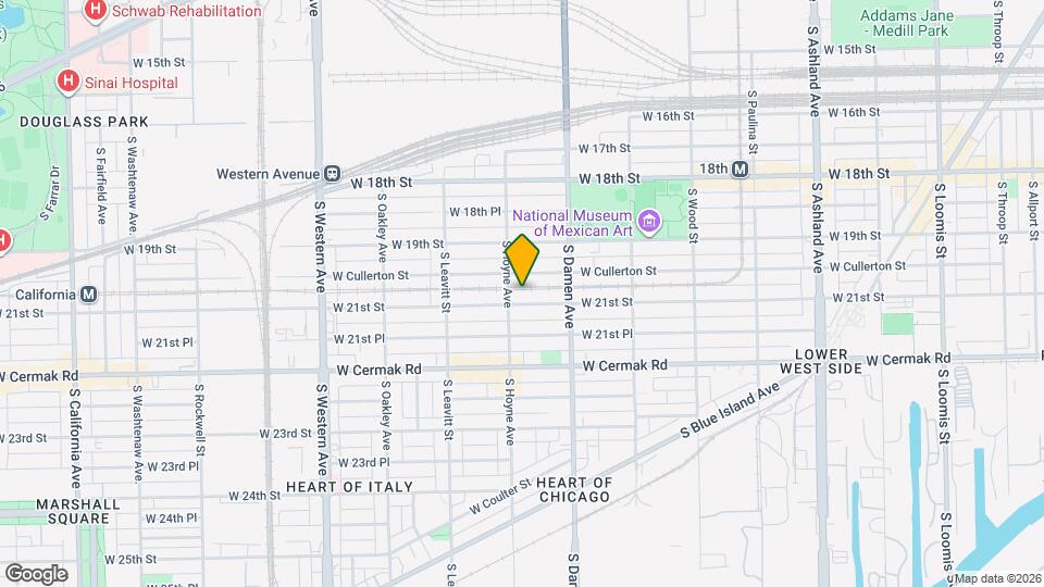 2048 W 21st St, Unit 2 Map and Location Details