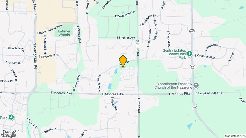 1318 Cobble Creek Cir Map and Location Details