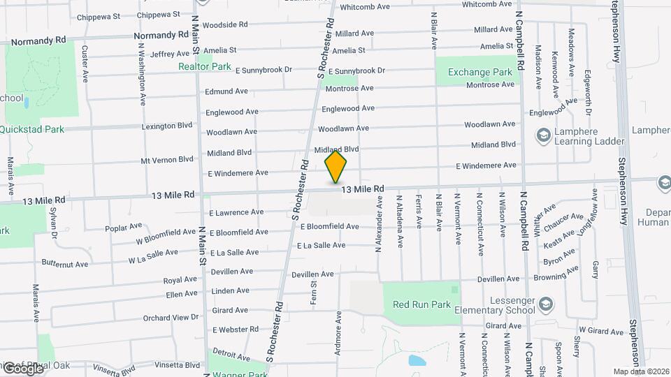 Park Place Apartments Map and Location Details