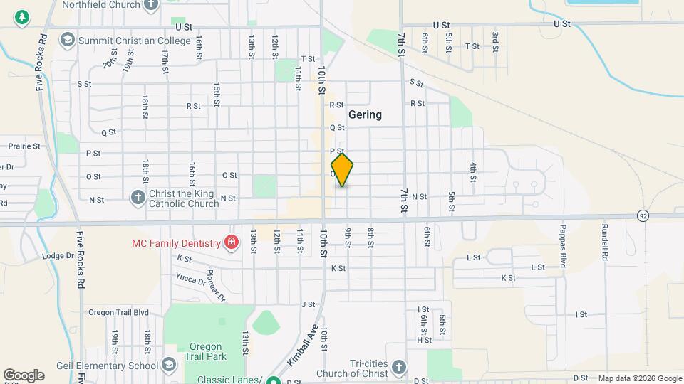 900 N St Map and Location Details