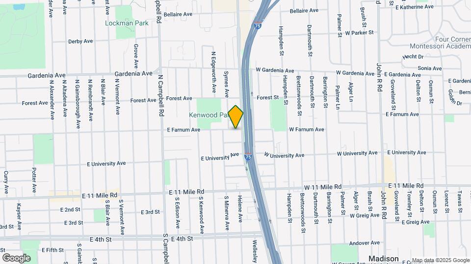 2226 E Farnum Ave Map and Location Details