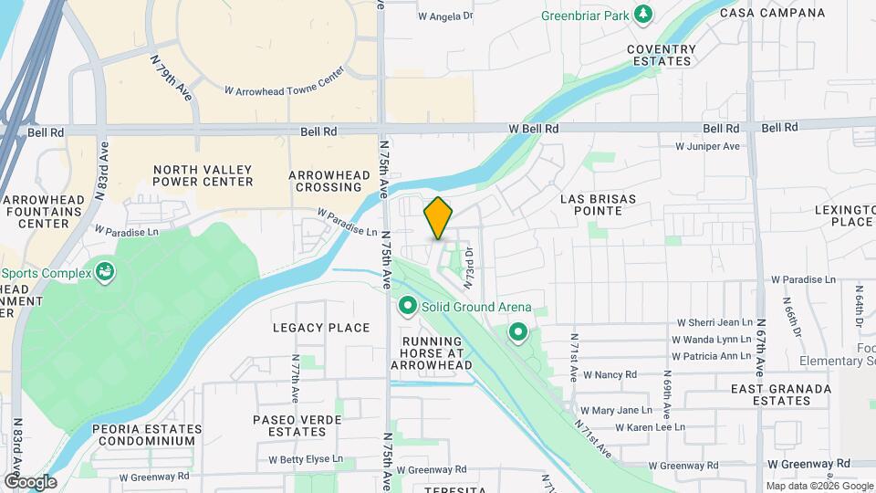 16346 N 73rd Ln Map and Location Details