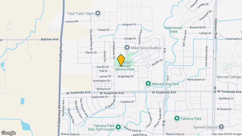 1277 Sunrise Dr Map and Location Details