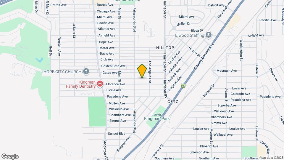 2120 Robinson Ave Map and Location Details