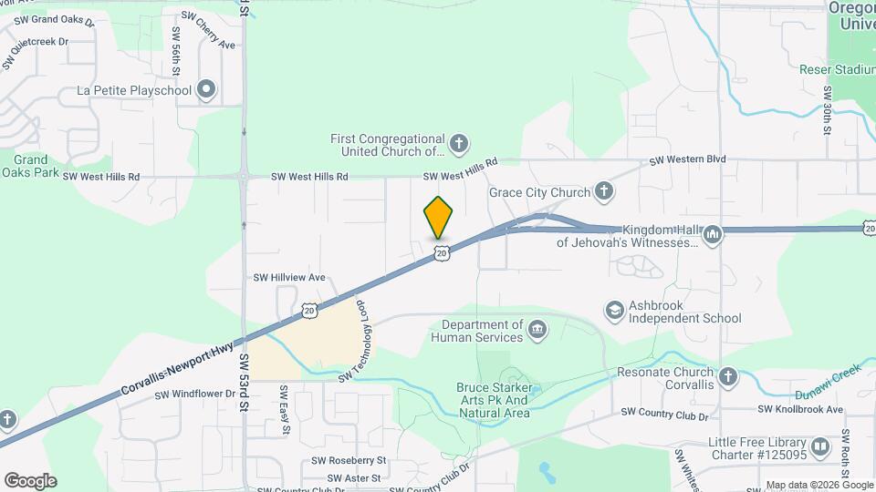 4455 Philomath Blvd Map and Location Details