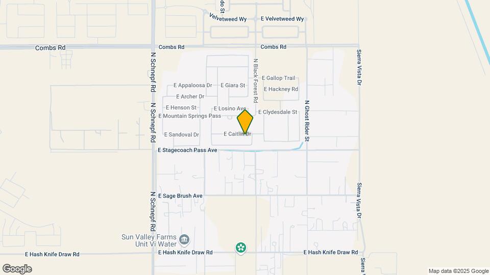 4175 E Caitlin Dr Map and Location Details
