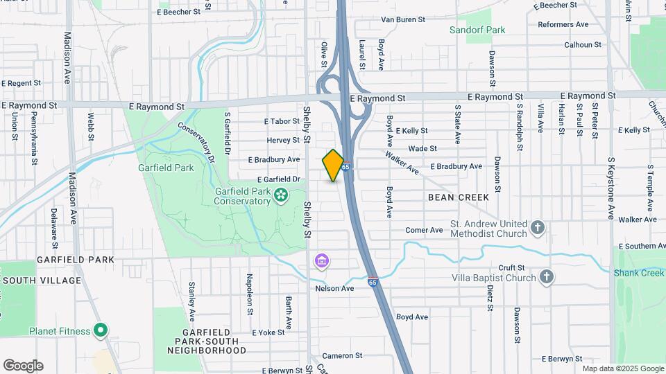 1210 Finley Ave Mapa y Detalles de la Ubicación