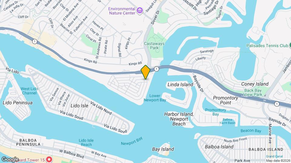 2831 Bayshore Dr Map and Location Details