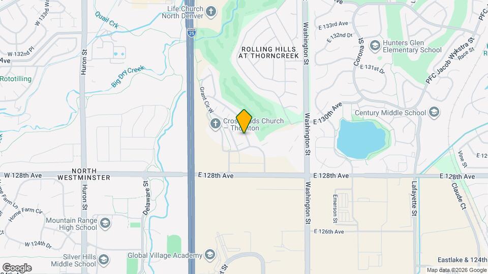 12923 Grant Cir E Mapa y Detalles de la Ubicación