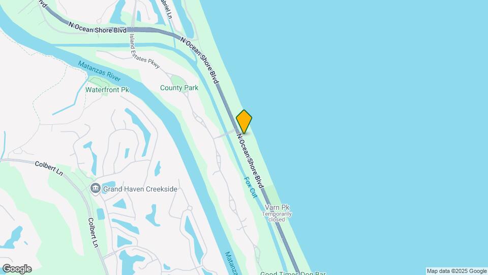 3771 N Ocean Shore Blvd Map and Location Details