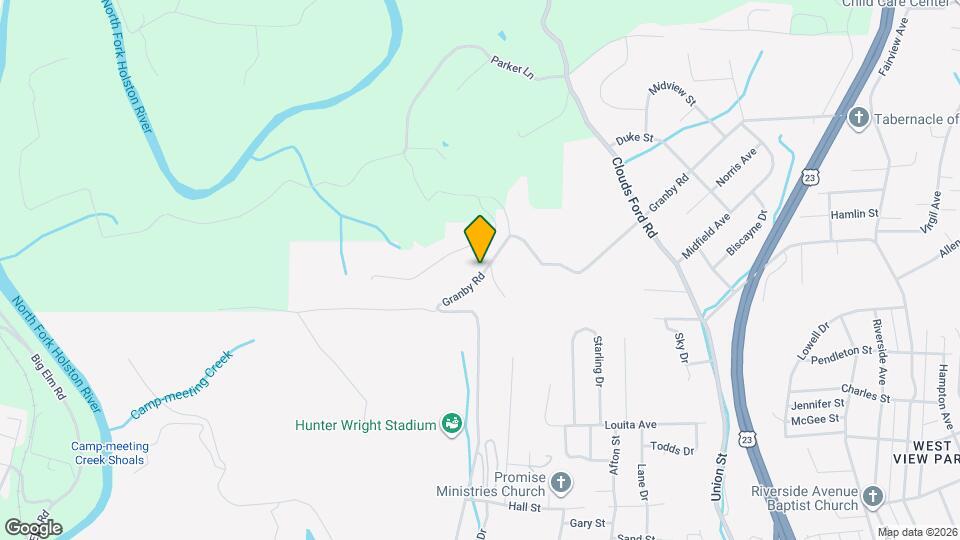 1570 Granby Rd Mapa y Detalles de la Ubicación