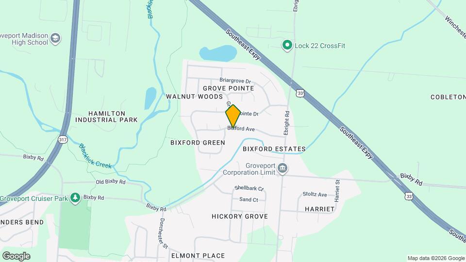 5117 Bixford Ave Map and Location Details