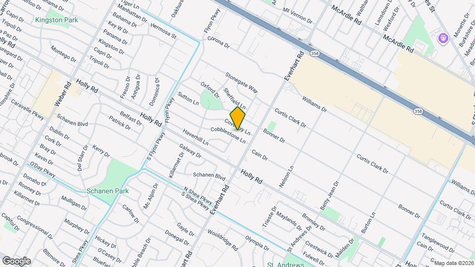 4702 Cobblestone Ln Map and Location Details