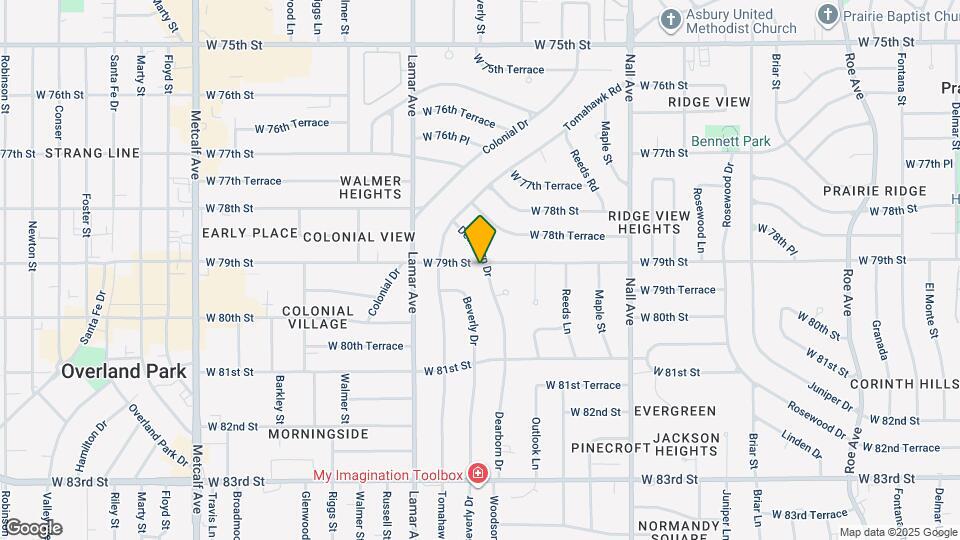 6001 W 79th St Map and Location Details